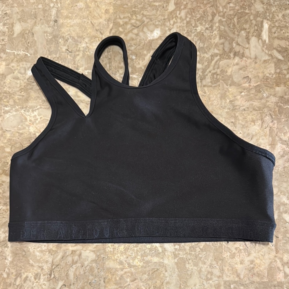Black  Under Armor Sports Bra